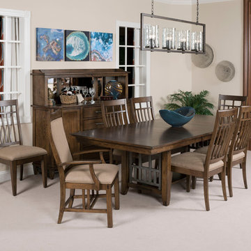 Bedford Park dining room with wine server