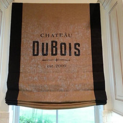 Natural Woven Shades - Roman Shades