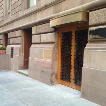 Bronze Awning Custom Grille