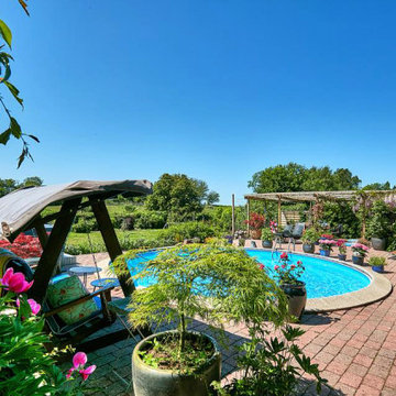 Terrasse, pool