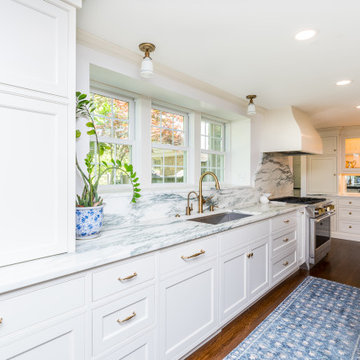 Transitional Kitchen and Interior Improvement Jenkintown