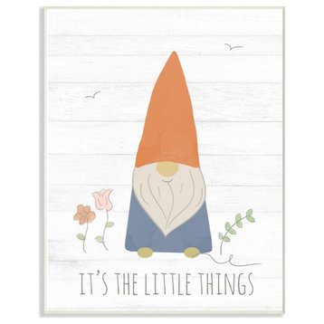 Kids Inspirational Word Colorful Gnome, 10"x15"