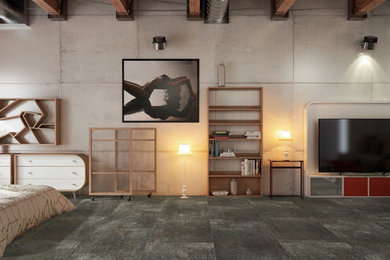 Design ideas for an industrial home design in Vancouver.