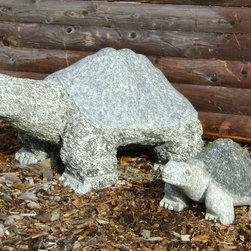 Granite Turtles - Garden Statues And Yard Art
