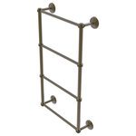 Allied Brass - Monte Carlo 4 Tier 24" Ladder Towel Bar with Dotted Detail, Antique Brass - The ladder towel bar from Allied Brass Dottingham Collection is a perfect addition to any bathroom. The 4 levels of height make it fun to stack decorative towels and allows the towel bar to be user friendly at all heights. Not only is this ladder towel bar efficient, it is unique and highly sophisticated and stylish. Coordinate this item with some matching accessories from Allied Brass, or mix up styles using the same finish!