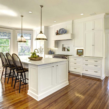 Beautiful Kitchen & Master Bath Remodels at Historic Herndon Home