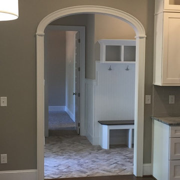 Elliptical Arch Doorway - Mudroom from CurveMakers