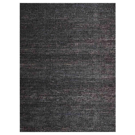 HAND WOVEN JUTE ECO-FRIENDLY SOLID AREA RUGS, Charcoal, Solid, Outdoor Indoor, [Rectangle] 6'x9'