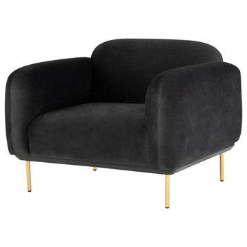 Nuevo Furniture Benson Single Seat Sofa in Grey