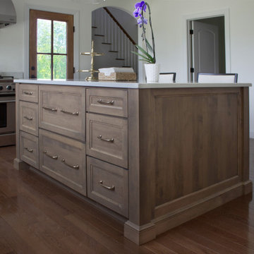 Walnut Kitchen Island