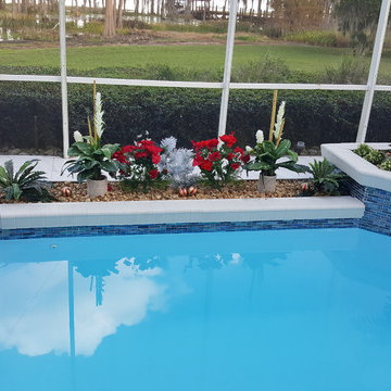 Seasonal Artificial Outdoor Floral Arrangements