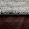 Dynamic Rugs Ariana Wool Handmade Area Rug, Gray Charcoal, 8'x11'