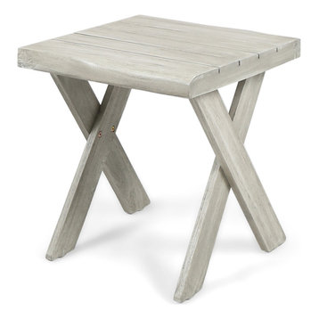 farmhouse outdoor side table