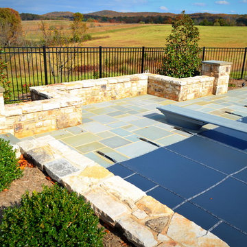 County Living - Pool, Patios, Boulders, Walls, & Walkways