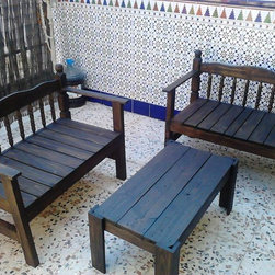 sillones para jard&iacute;n - Outdoor Benches
