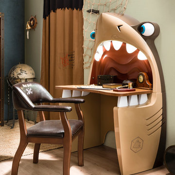 Pirate ship bedroom