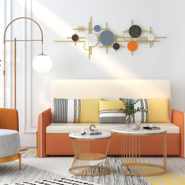 Invigorate the Contemporary House with These Cheerful Colour Items