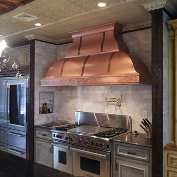 Installed Custom Range Hoods