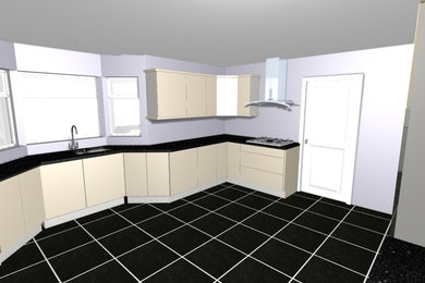 Plot 1 Kitchen 3D graphic