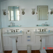 Half Bath in Mudroom