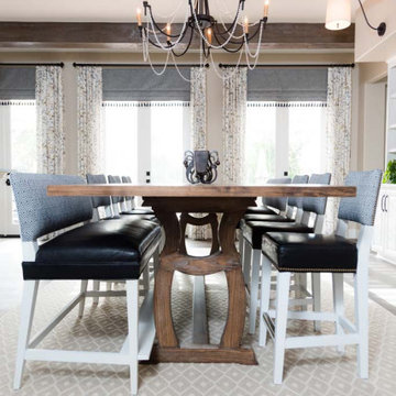 JONIK TRESTLE DINING TABLE