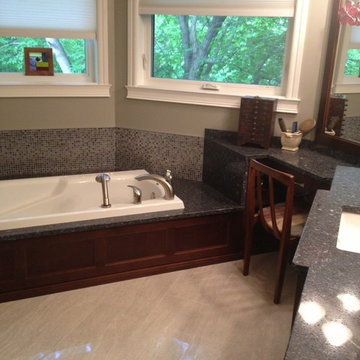 Mitered Waterfall Countertop