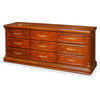 Rosewood Mother of Pearl Inlaid Dresser, Natural