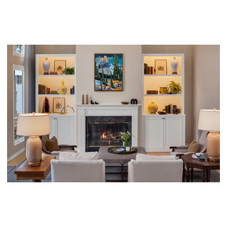 Lake Sammamish Waterfront - Transitional - Living Room - Seattle - by ...