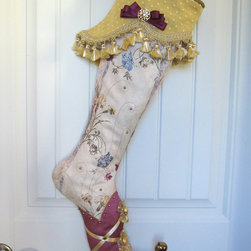 Elf Stocking Woodland Elf - Decorative Objects And Figurines