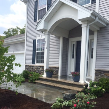 Bluestone & Rockfaced Steps