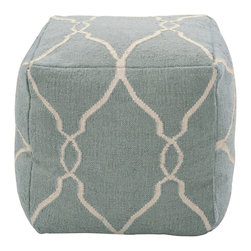 Surya Pouf Ottoman - Floor Pillows And Poufs