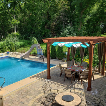 Patio Pergolas with a Retractable Canopy