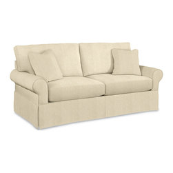 Beacon Hill Premier Sofa by La-Z-Boy shown in Pebble - Products