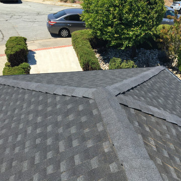 Black Asphalt Roof Project