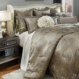 AICO Furniture - Solitare Luxury Bedding Sets - 51240807 - Bedroom Products