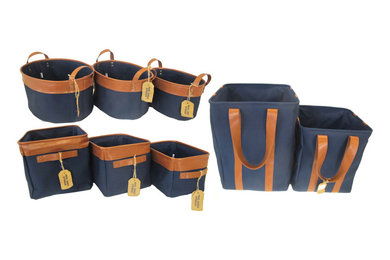 8 Pc Heavy Duty Canvas Storage Set