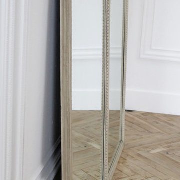 20th Century Painted and Carved French Style Mirrors