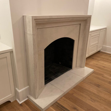 Cast Stone Fireplace Mantels