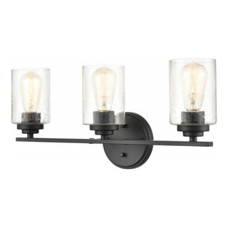 Millennium 3-LT Bath Vanity Light 3683-MB - Matte Black - Transitional ...