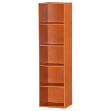 5-Shelf Bookcase, Cherry