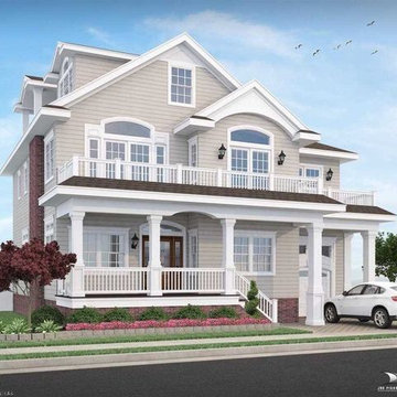 Longport Beach House With Rooftop Deck