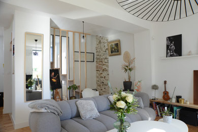 Réalisation d'un salon design.