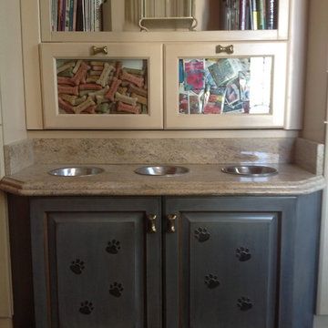 Dog-oriented cabinetry