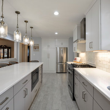 Contemporary Kitchen Remodel Fredericksburg, VA