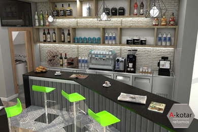 Diseño de reforma de Bar en A Coruña