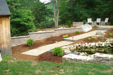 Patio - patio idea in Providence