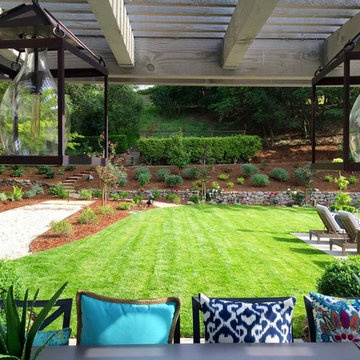 Custom Pendant Lantern for Outdoor Living Space - Installation #4