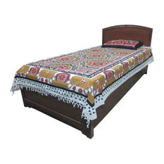 Mogul Interior - Indi Tapestry Throw Picnic Blanket Mandala Cotton Bedspread Beach Table - Throws