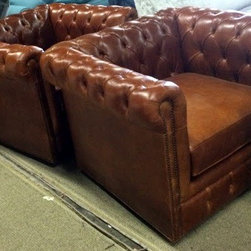 KENZIE STYLE - Chesterfield Custom Sectional Sofas - Armchairs And Accent Chairs