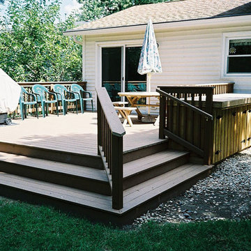 Trex Backyard Composite Deck